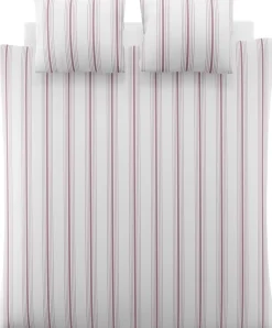 Laura Ashley Tuileries pussilakanasetti 150x210+50x60cm dark plum