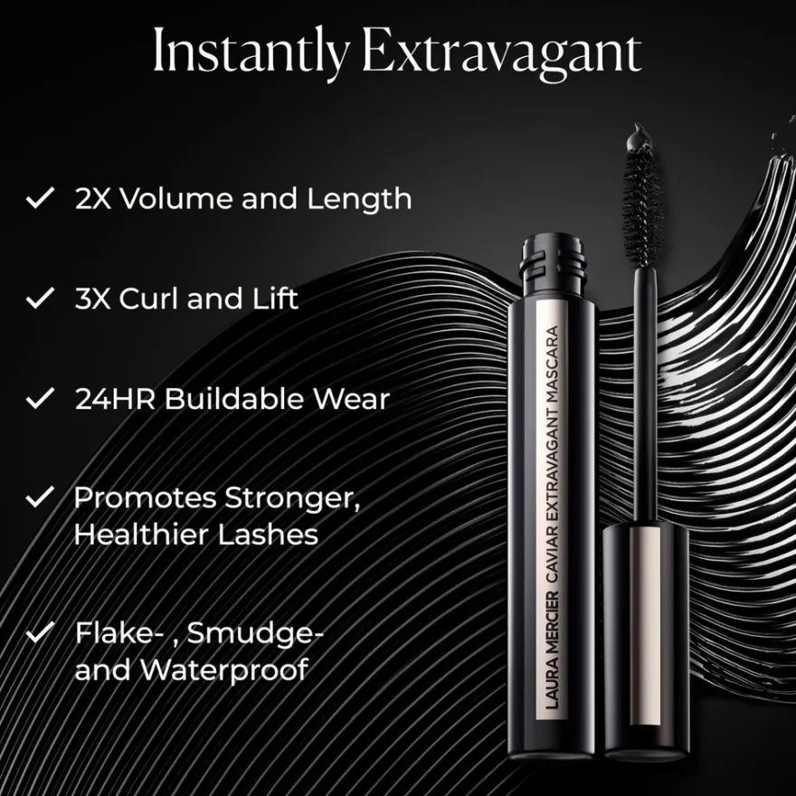 Laura Mercier Caviar Extravagant Mascara 8,5 ml