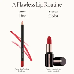 Laura Mercier Caviar Smoothing Matte Lipstick Refill mattahuulipunan täyttöpakkaus 3,8 g