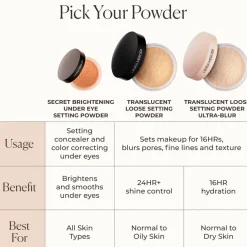 Laura Mercier Secret Brightening Under Eye Setting Powder puuteri 4 g