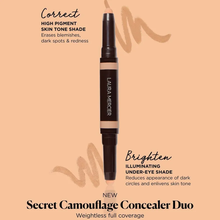 Laura Mercier Secret Camouflage Brighten & Correct Duo peitevoidekynä 2 g