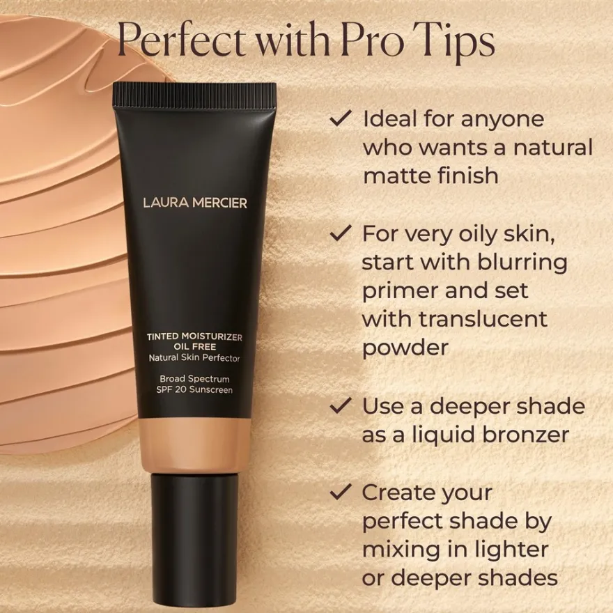 Laura Mercier Tinted Moisturizer Oil Free Natural Skin Perfector SPF 20 sävyttävä päivävoide 50 ml