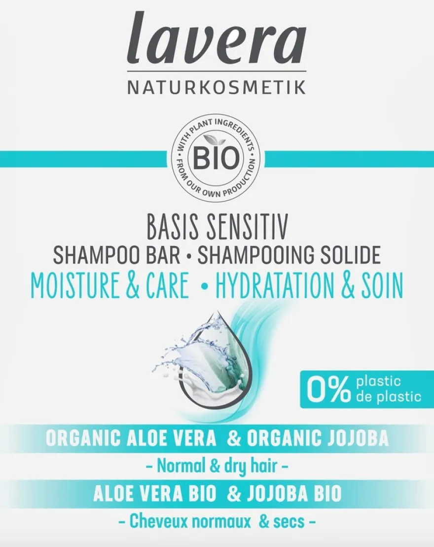 lavera Bs Moisture & Care palashampoo 50g