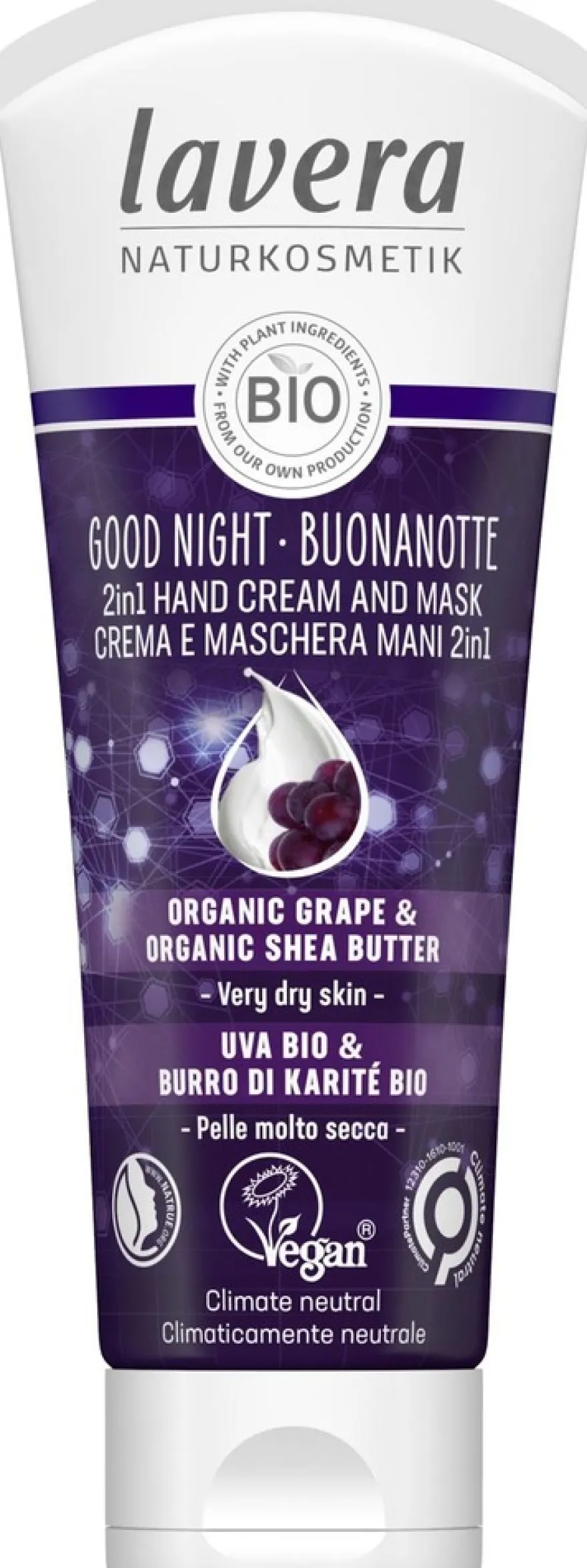 lavera Good Night Käsivoide&Mask 75ml