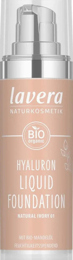 lavera Hyaluron Liquid Foundation -Natural Ivory 01- 30 ml