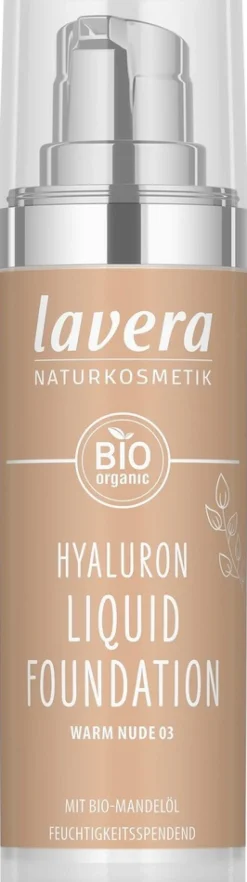 lavera Hyaluron Liquid Foundation -Warm Nude 03- 30 ml