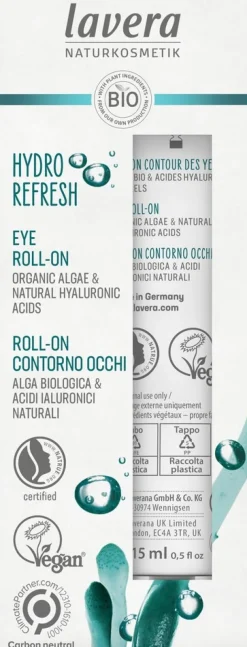 lavera Hydro Refresh Eye Roll-on 15ml