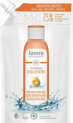 lavera Refill Body Wash Revitalising 500ml
