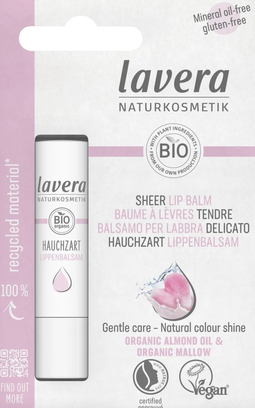 lavera Sheer huulivoide 4,5g