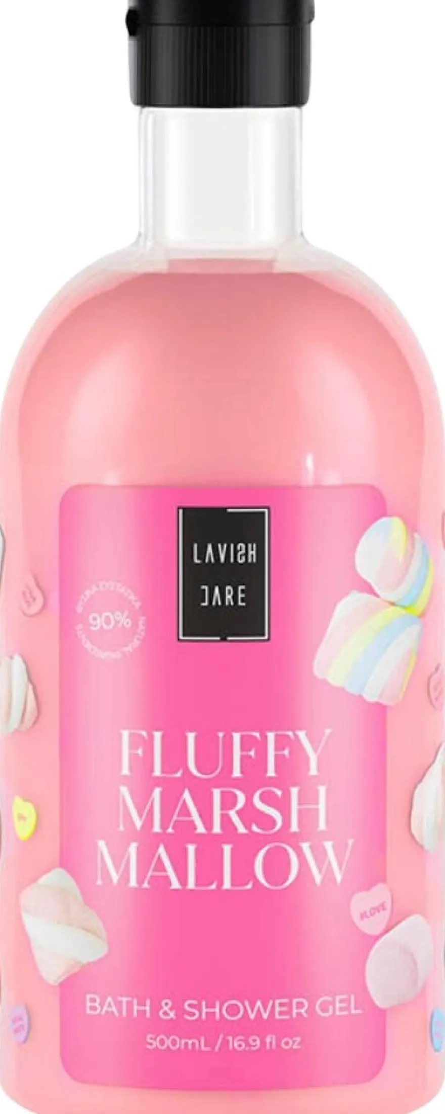 Lavish Care Suihkugeeli Fluffy Marshmallow 500ml