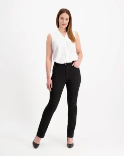 Lee Cooper LC 01 9971 Curvy fit Musta Naisten farkut