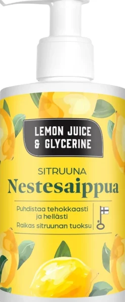 Lemon Juice & Glycerine Nestesaippua sitruuna 275ml