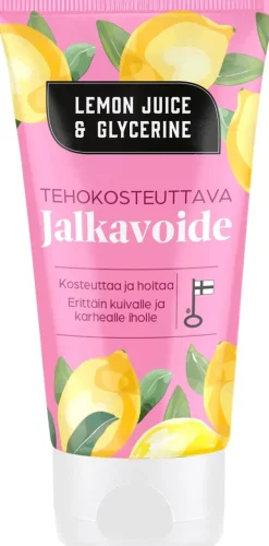 Lemon Juice & Glycerine Tehokosteuttava jalkavoide 75ml