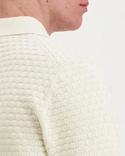 Les Deux Billy Weave Knitted LS Polo neule