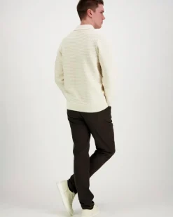 Les Deux Billy Weave Knitted LS Polo neule