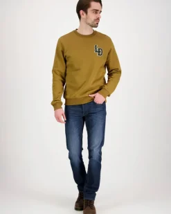 Les Deux Brady LD Patch Sweatshirt college