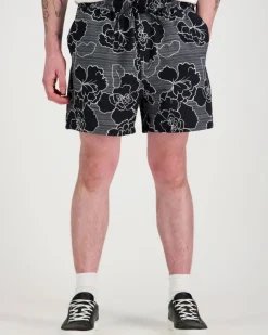 Les Deux Charlie Poppy AOP shortsit