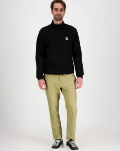 Les Deux Felipe Patch Half-zip sweatshirt college