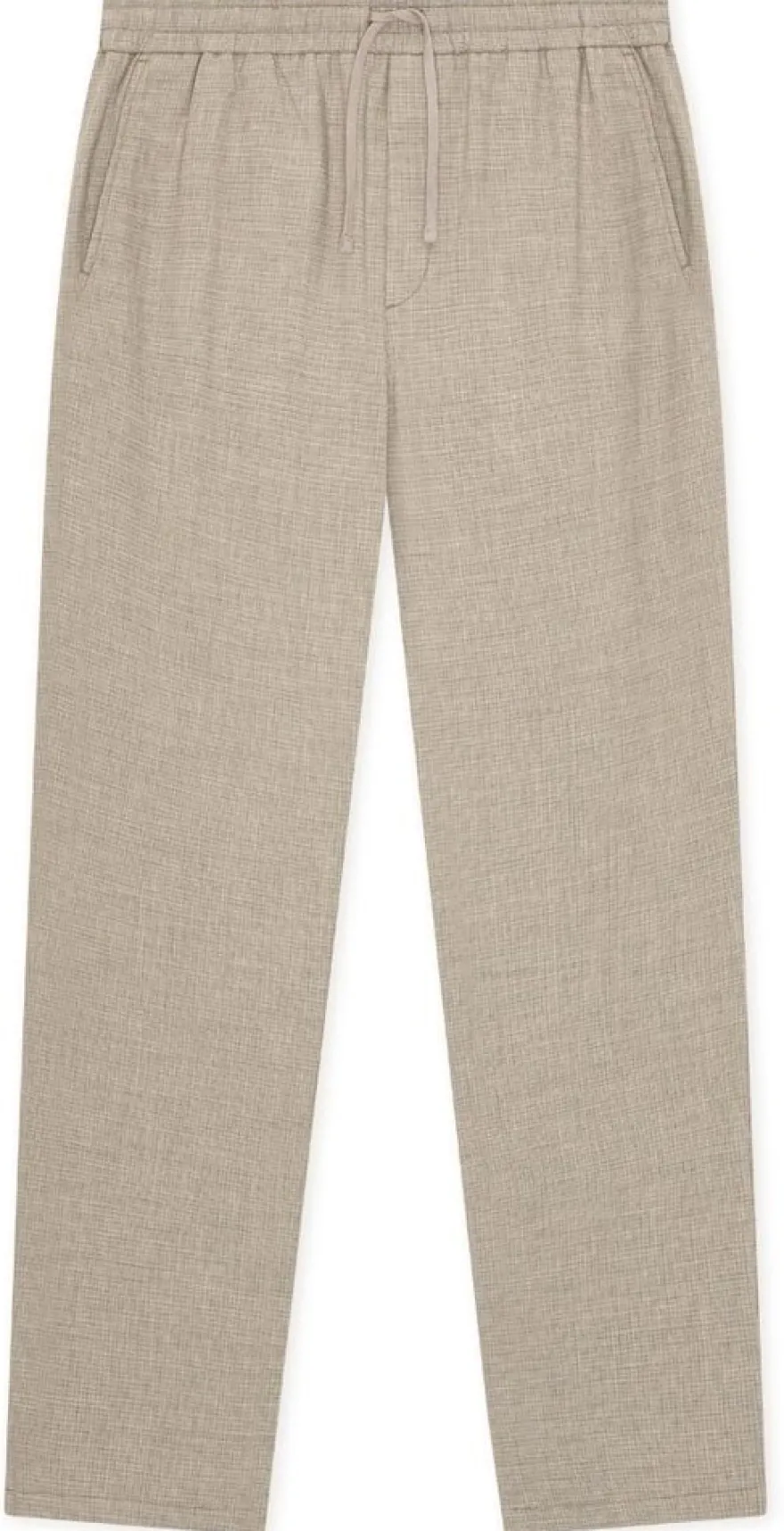 Les Deux Mini Check Drawstring housut