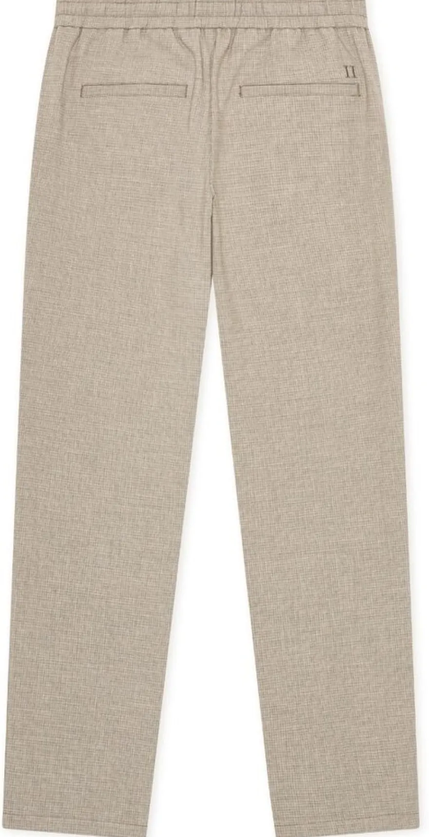 Les Deux Mini Check Drawstring housut