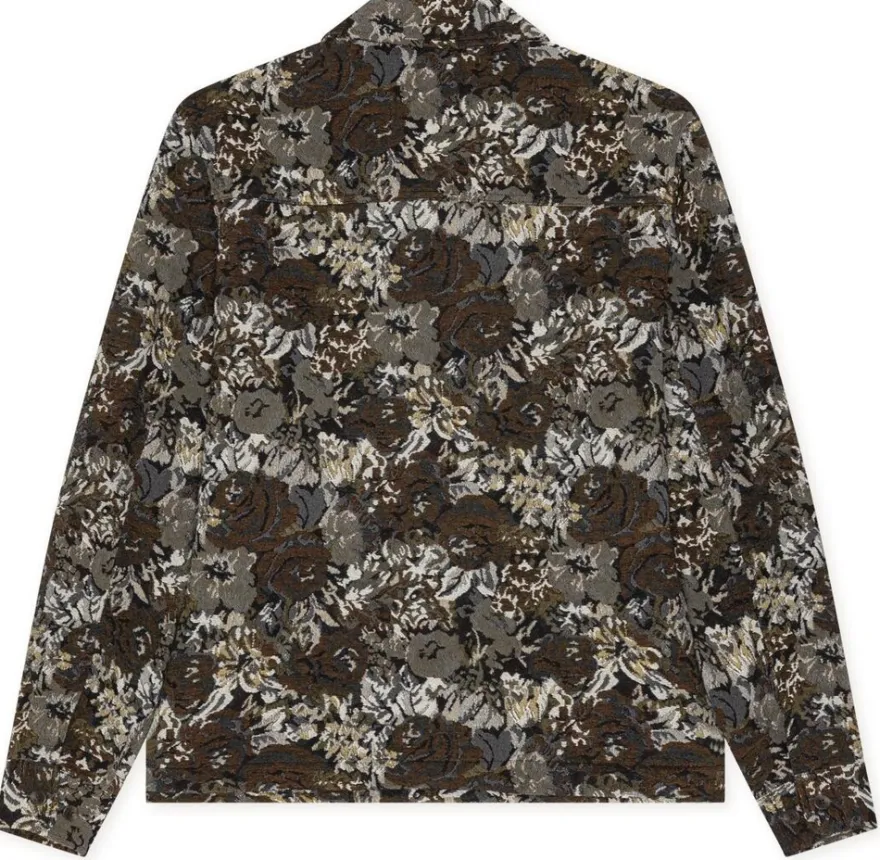 Les Deux paitatakki Rose Jacquard Overshirt