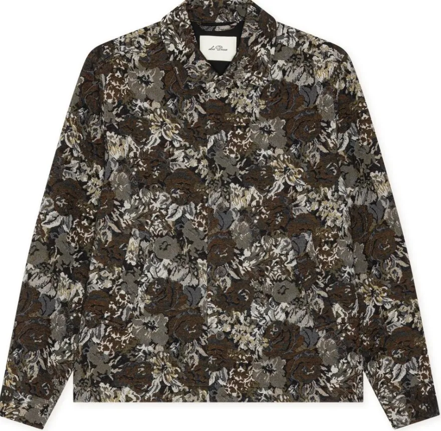 Les Deux paitatakki Rose Jacquard Overshirt