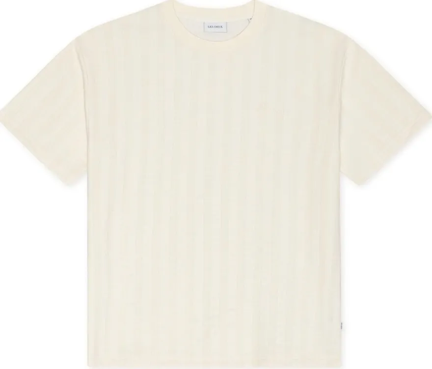 Les Deux Stripe Jacquard t-paita