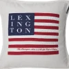 Lexington Art&Crafts tyynynpäällinen 50x50cm beige/valkoinen