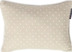Lexington Dotted koristetyyny 30x40cm beige-valkoinen