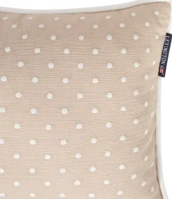 Lexington Dotted koristetyyny 30x40cm beige-valkoinen