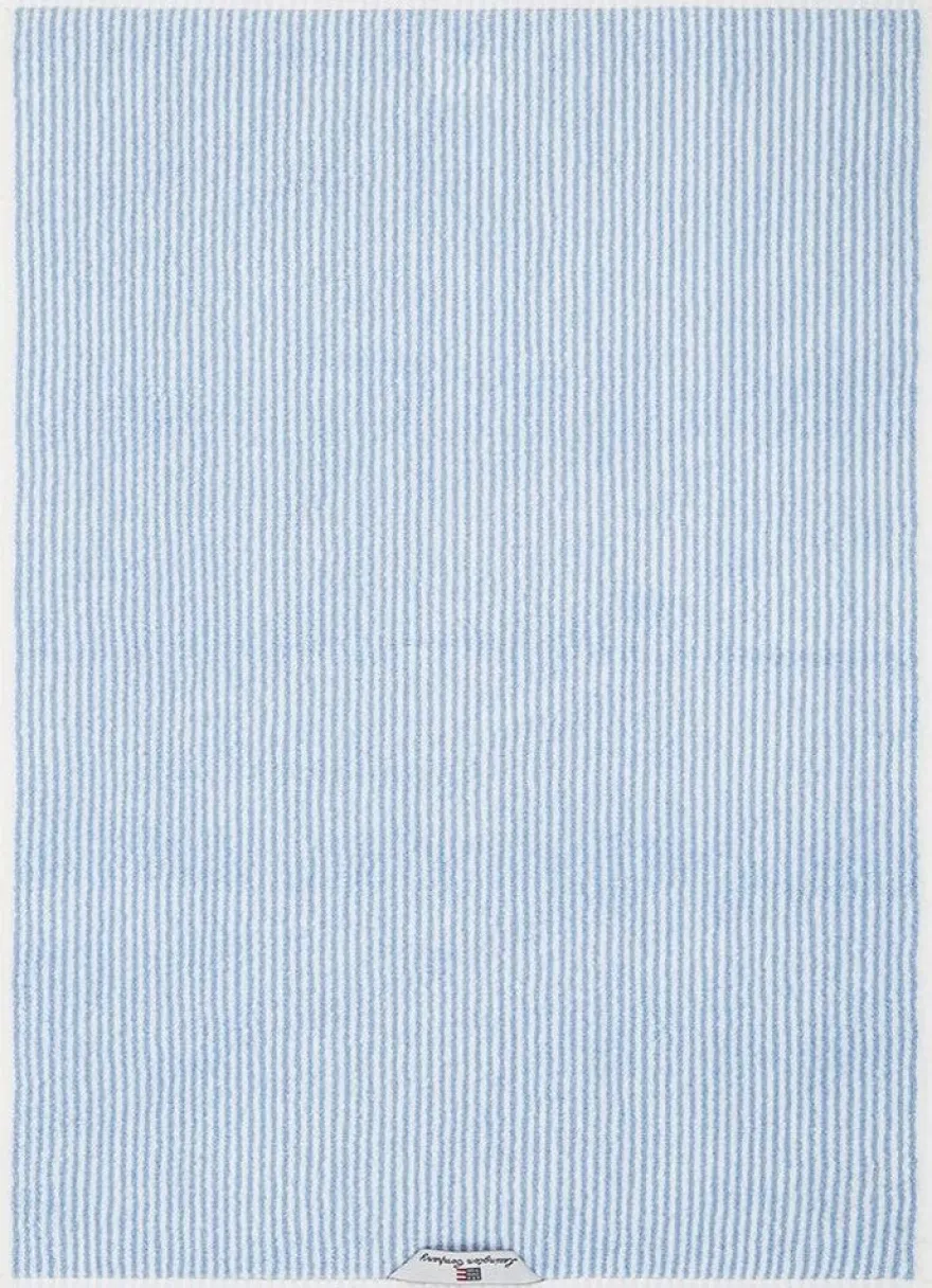 Lexington Original käsipyyhe 50x70cm white blue stripe