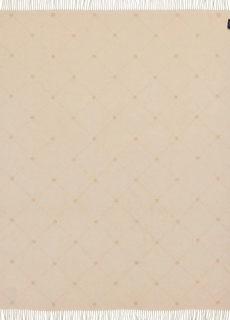 Lexington Signature Star huopa 130x170cm beige/valkoinen