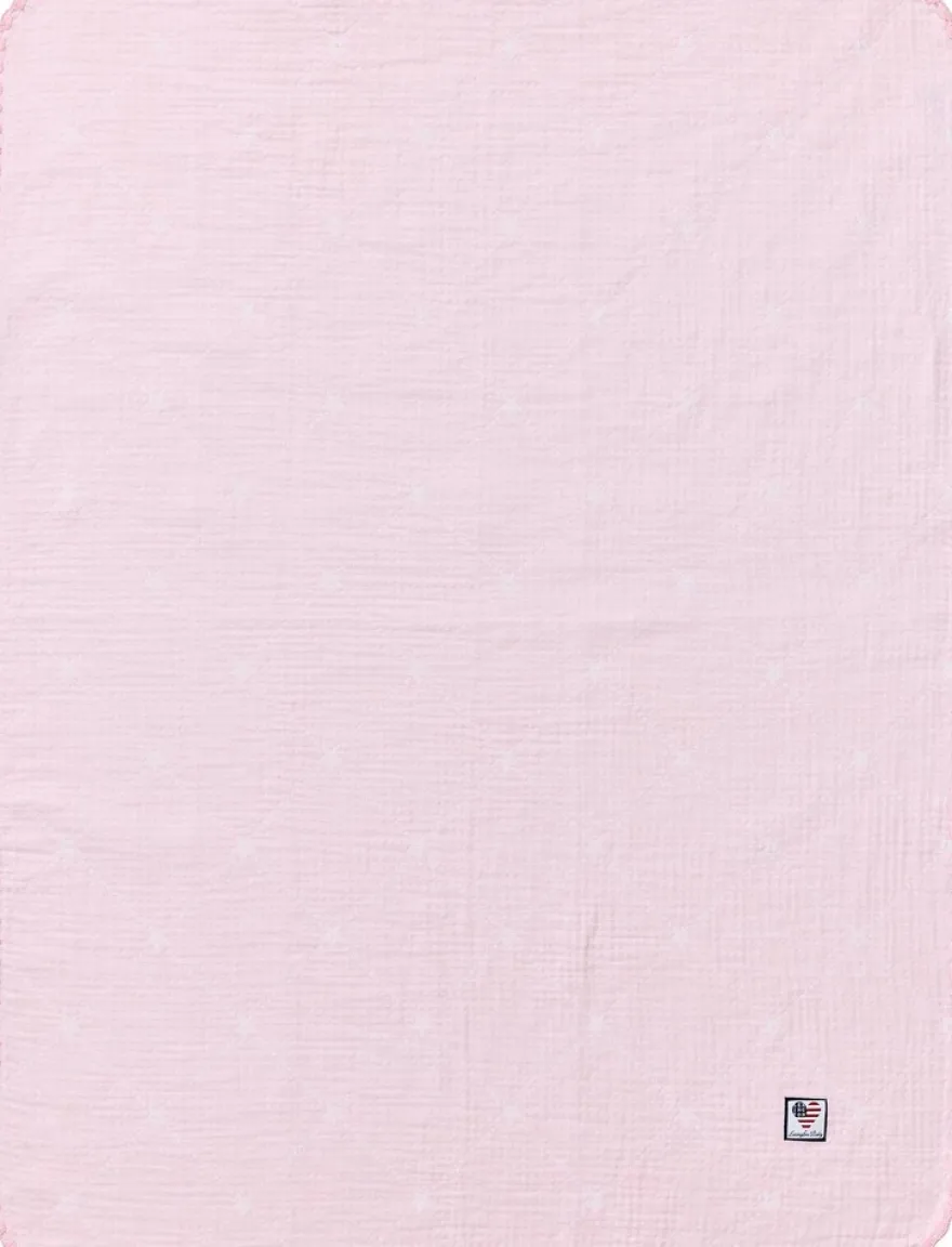 Lexington Signature Star huopa 70x75cm pinkki/valkoinen