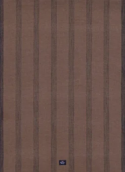 Lexington Stipred kaitaliina 250x50cm stone/black