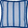 Lexington Striped tyynynpäällinen 50x50 cm sininen/valkoinen