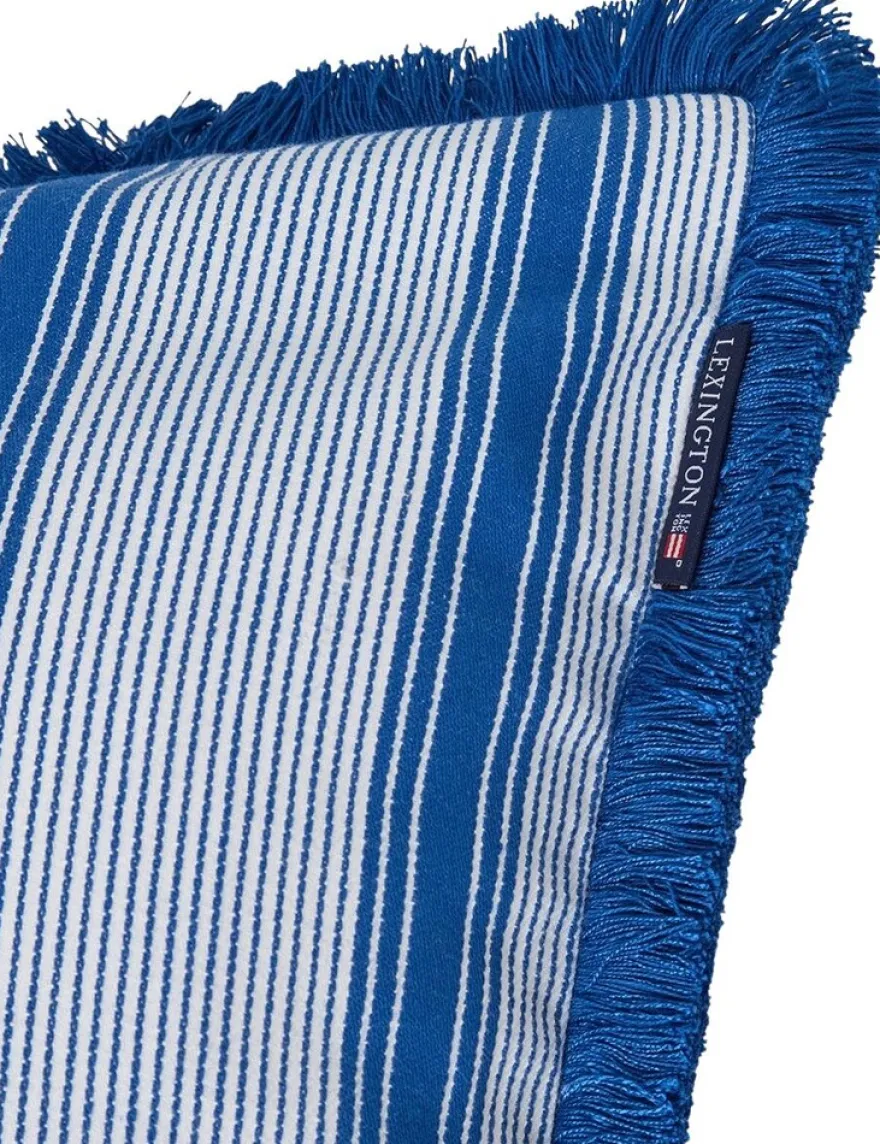 Lexington Striped tyynynpäällinen 50x50 cm sininen/valkoinen