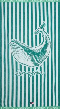 Lexington Summer Velour rantapyyhe 100x180 cm vihreä