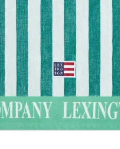 Lexington Summer Velour rantapyyhe 100x180 cm vihreä