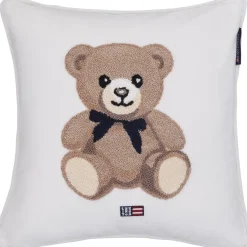 Lexington Teddy koristetyyny 40x40cm valkoinen/beige