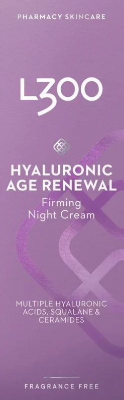 L300 Hyaluronic Age Renewal Night Cream yövoide 50ml