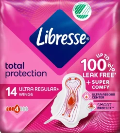 Libresse Ultra side Ultra+ Wings regular 14 kpl