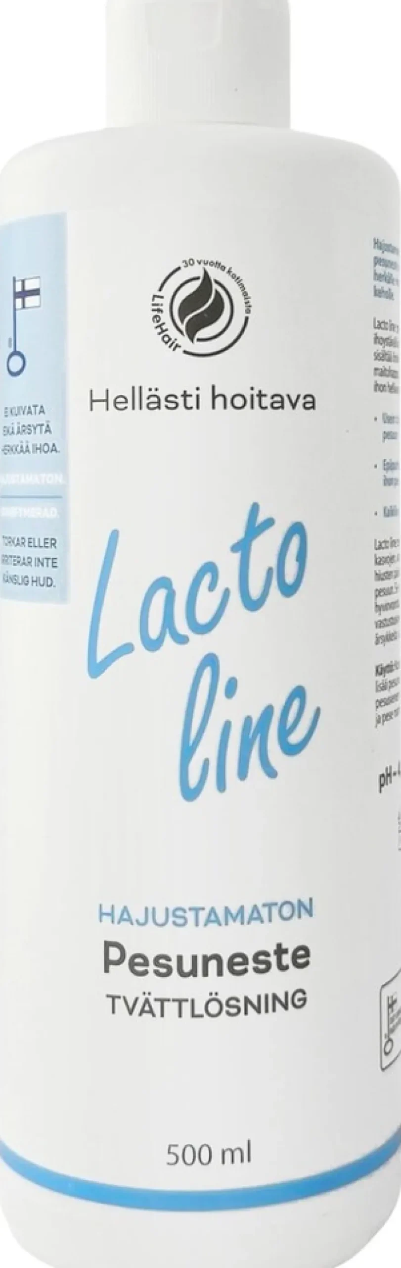 LifeHair Lacto line 500 ml hajustamaton pesuneste