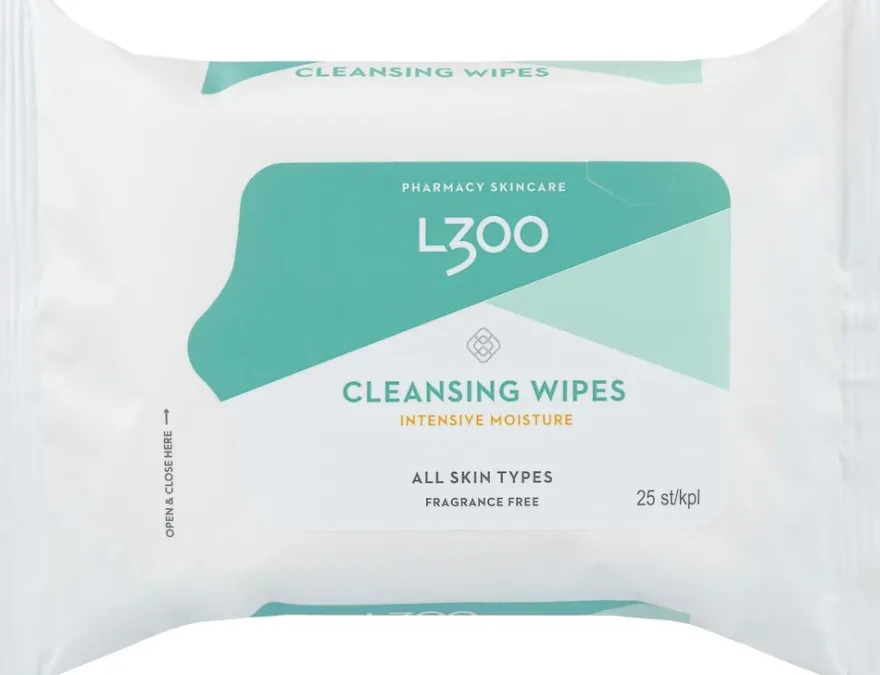 L300 Intensive Moisture Cleansing Wipes Dry Skin kuivan ihon meikinpuhdistusliina 25kpl
