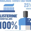 Listerine Advanced White Milder Taste suuvesi 500ml