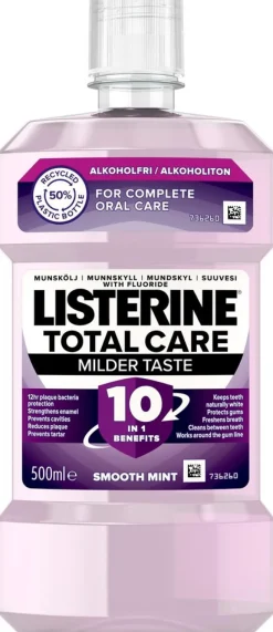 Listerine Total Care Milder Taste suuvesi, 500 ml