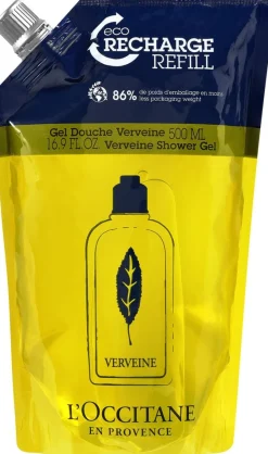 L'Occitane en Provence Verbena Shower Gel Refill suihkugeelin täyttöpakkaus 500 ml
