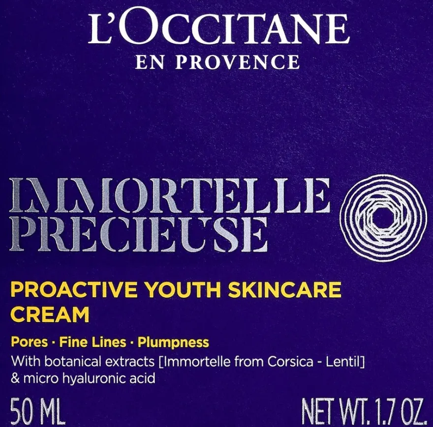 L'Occitane Precious Cream kasvovoide 50 ml