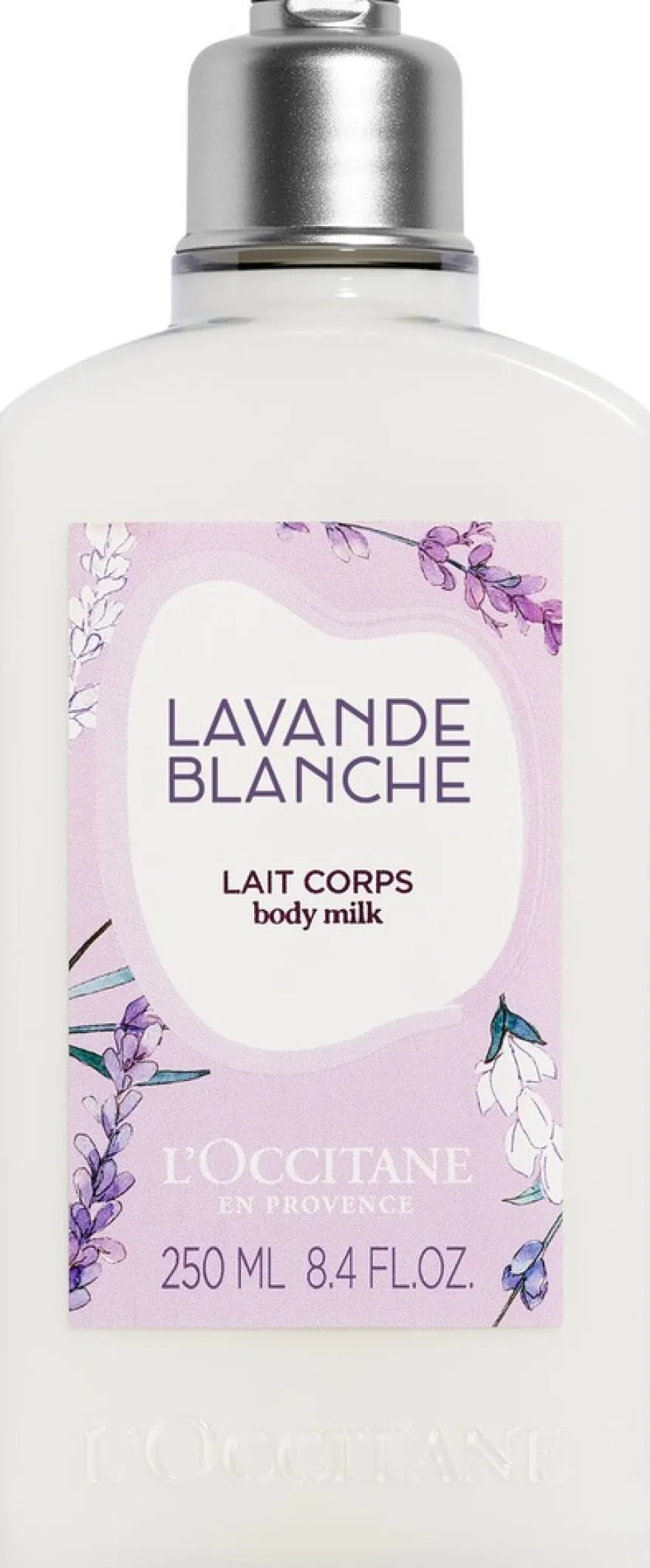L'Occitane White lavender vartalovoide 250 ml