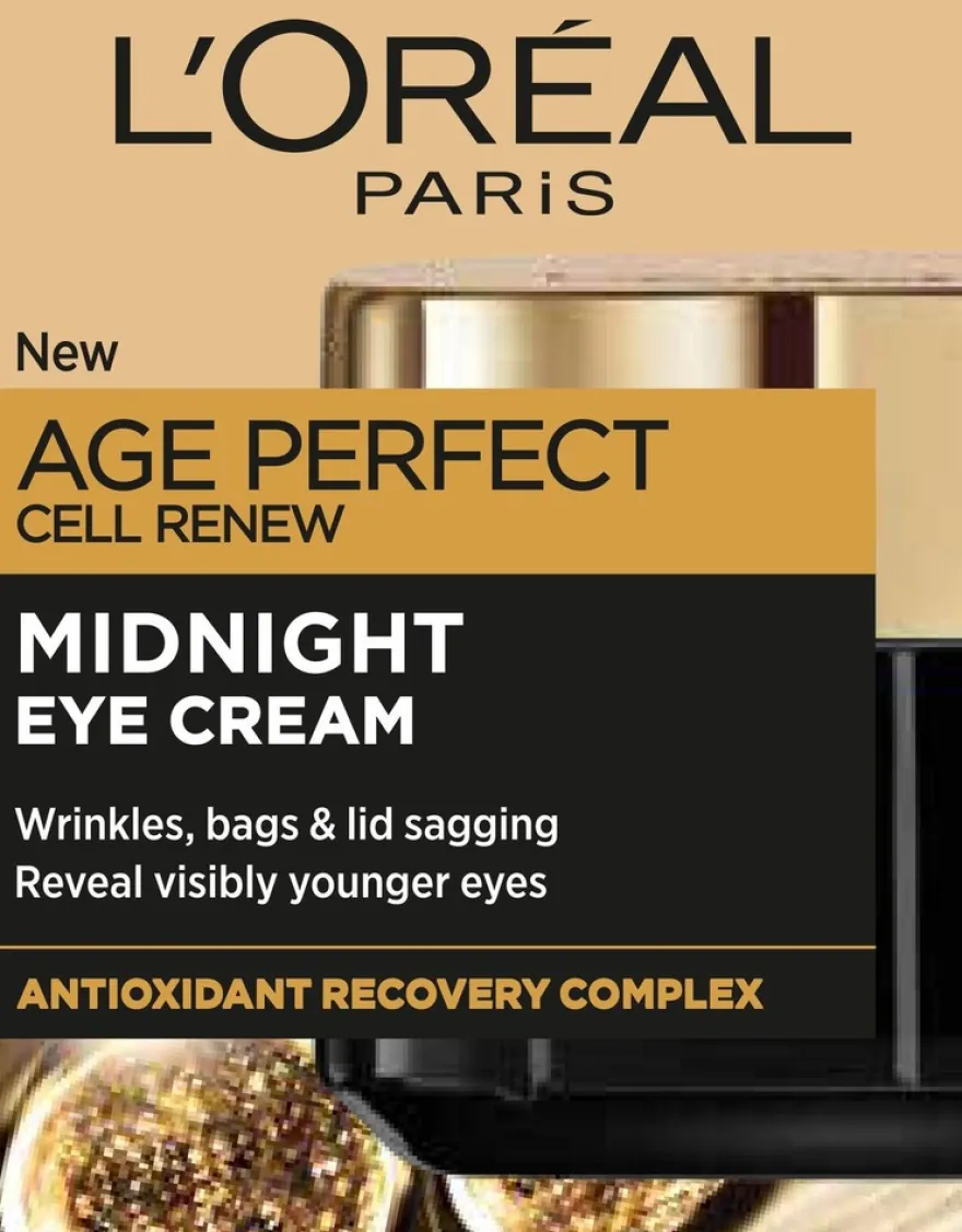 L'Oréal Paris Age Perfect Cell Renew Midnight Eye Cream silmänympärysvoide normaalille iholle 15ml