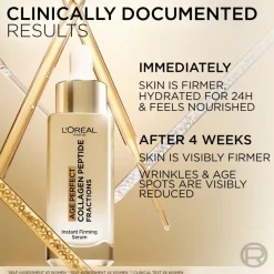 L'Oréal Paris Age Perfect Classic Micro-Collagen Peptide Seerumi kasvojen ja kaulan iholle 30ml